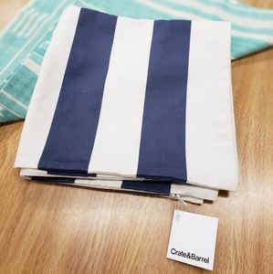 Crate&Barrel • Premium Color block Pillow cases